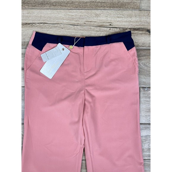 NWT Vero Moda Orlando Grace Palazzo Career Peach Pants Flared Leg  Sz 8 Career - Picture 1 of 13